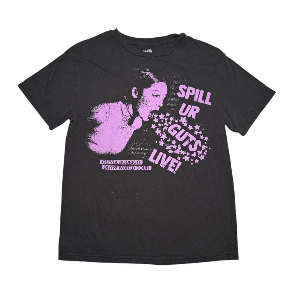 Olivia Rodrigo Spill Your Guts Live Tour Shirt Size Medium